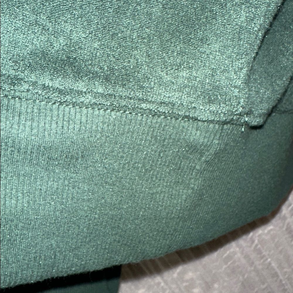 OFFLINE S Hunter Winter Greene Terrycloth Cotton Quarter Zip Pullover w/Pockets - Picture 11 of 16